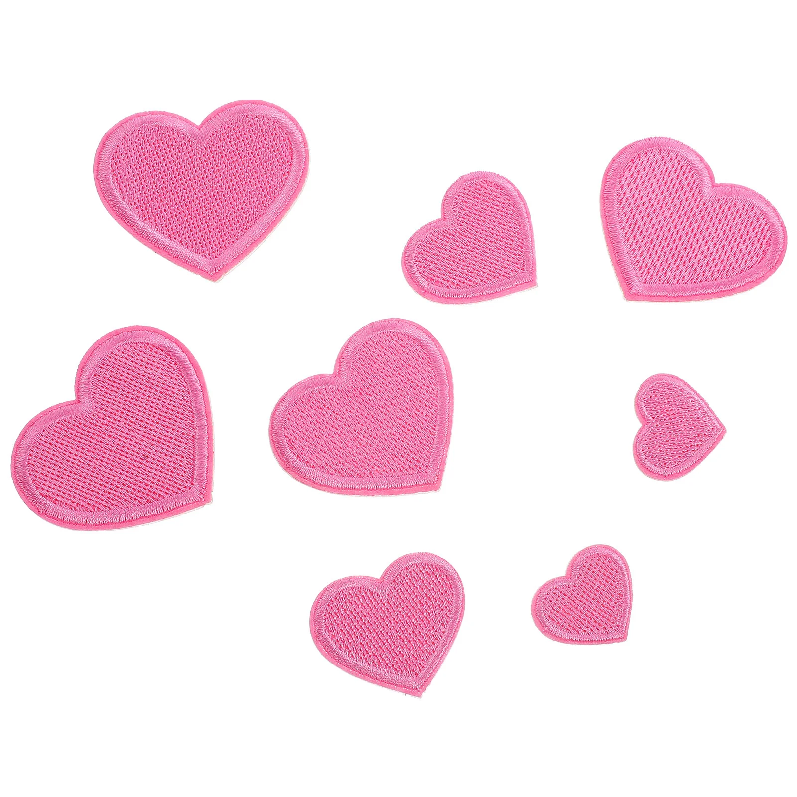 8Pcs Decorative Heart Patches Compact Hat Patches Replaceable Coat Patch Decors
8Pcs Decorative Heart Patches Compact Hat Patches Replaceable Coat Patch Decors