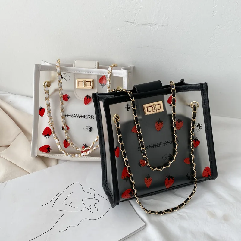 Women's Bag Simple Fashion Transparent Western Style Small Flow Large Capacity Tote Bags For Women
Women's Bag Simple Fashion Transparent Western Style Small Flow Large Capacity Tote Bags For Women