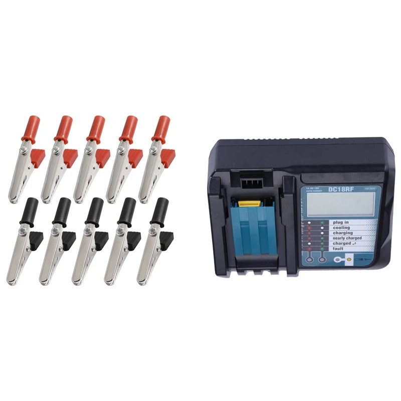Зарядное устройство для литий-ионных аккумуляторов Makita Dc18Rf, 10 А, 14,4 В, 18 в
Зарядное устройство для литий-ионных аккумуляторов Makita Dc18Rf, 10 А, 14,4 В, 18 в