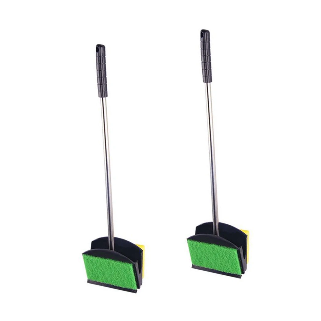2 Pieces ABS Fishtank Cleaning Sponge Portable Handheld Long Handle Manual Dual Side Aquatic Aquarium Brush Tool
2 Pieces ABS Fishtank Cleaning Sponge Portable Handheld Long Handle Manual Dual Side Aquatic Aquarium Brush Tool