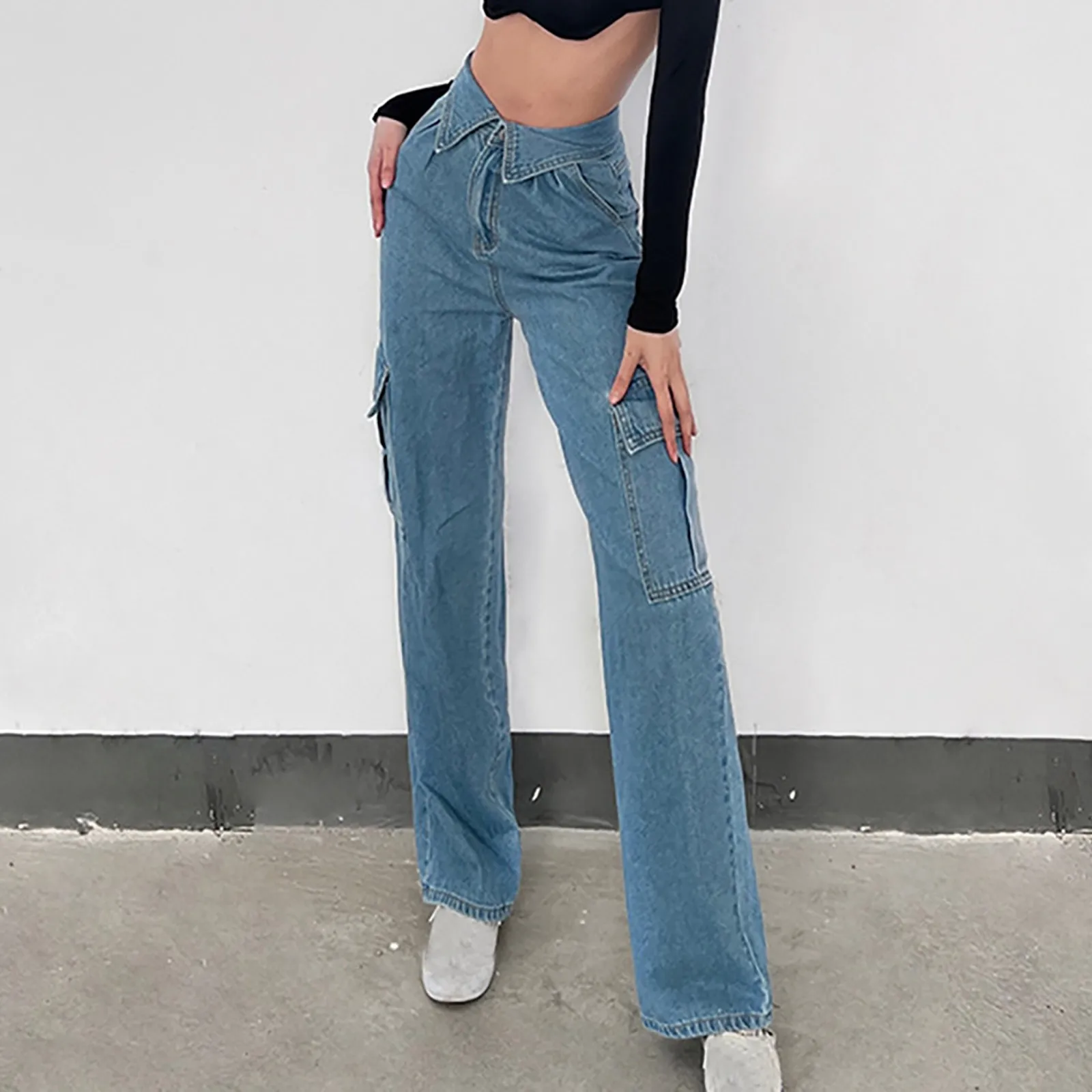 Women High Waisted Jeans Gothic Baggy Denim Pants Denim Jeans Jeans Top for Women Black Embroidered Jeans for Women
Women High Waisted Jeans Gothic Baggy Denim Pants Denim Jeans Jeans Top for Women Black Embroidered Jeans for Women