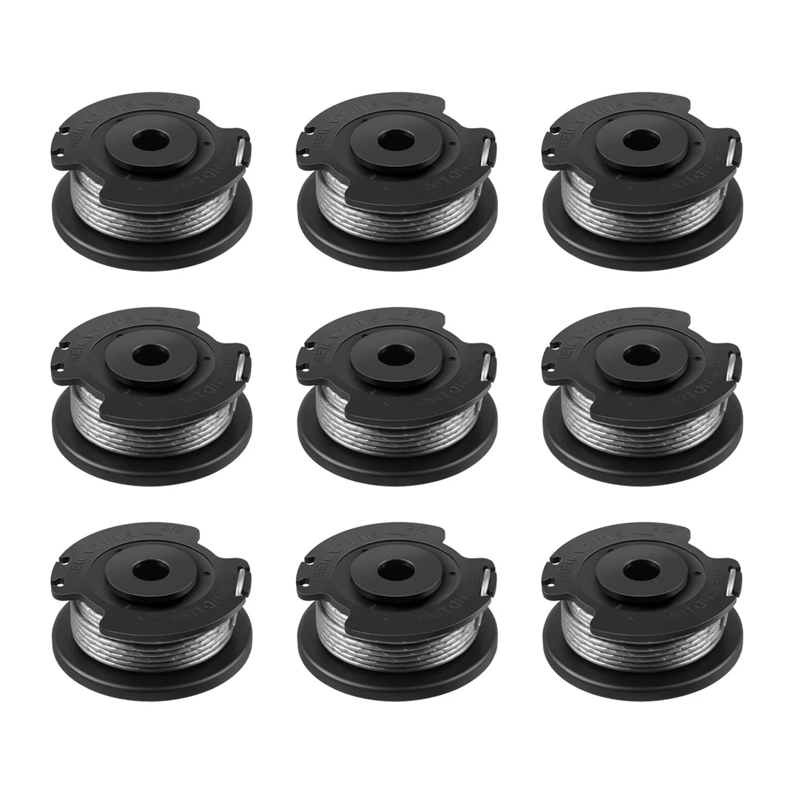 9Pack F016800569 Strimmer Spool and Line for Bosch EasyGrassCut 23 26 18 18-230 18-260 18-26 Replacement
9Pack F016800569 Strimmer Spool and Line for Bosch EasyGrassCut 23 26 18 18-230 18-260 18-26 Replacement