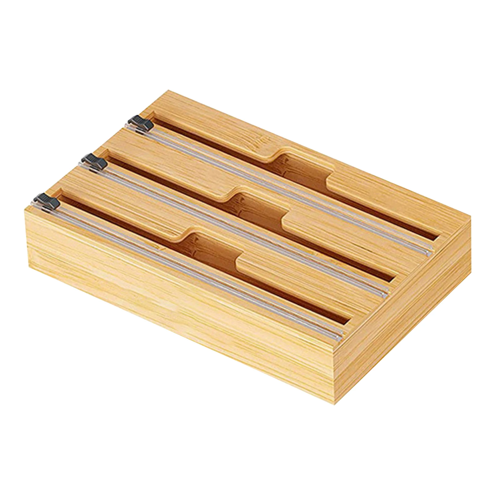 Saran Wrap Dispenser With Cutter Wood Cling Wrap Dispenser Professional Kitchen Storage Organizer For Food Freshness
Saran Wrap Dispenser With Cutter Wood Cling Wrap Dispenser Professional Kitchen Storage Organizer For Food Freshness