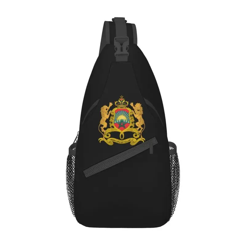 Personalized Kingdom Of Morocco Sling Bag for Men Cool Moroccan Patriotic Shoulder Chest Crossbody Backpack Traveling Daypack
Personalized Kingdom Of Morocco Sling Bag for Men Cool Moroccan Patriotic Shoulder Chest Crossbody Backpack Traveling Daypack