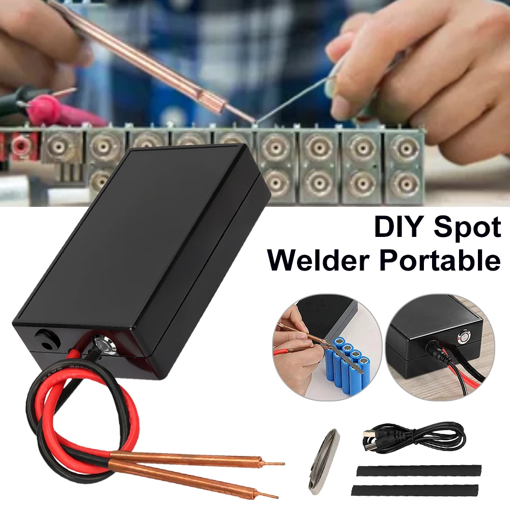 Handheld Spot Welder 6 Gears Adjustable DIY Mini Spot Welding Machine For 18650 Battery Spot Welder With 2 Welding Pens
Handheld Spot Welder 6 Gears Adjustable DIY Mini Spot Welding Machine For 18650 Battery Spot Welder With 2 Welding Pens