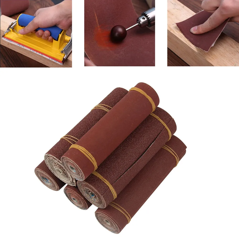 1 Roll 1m 80-600 Grit Emery Cloth Roll Polishing Sandpaper For Grinding Tools Polish Metalworking Dremel Woodworking Furniture
1 Roll 1m 80-600 Grit Emery Cloth Roll Polishing Sandpaper For Grinding Tools Polish Metalworking Dremel Woodworking Furniture