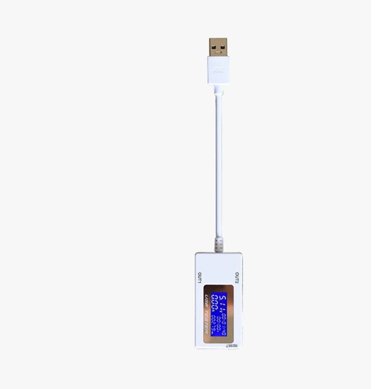 Mini Dual USB Current Voltage Tester USB Ammeter Charging Tester Monitor USB Ports Digital Display DC 4-30V 0-5A 0-150W
Mini Dual USB Current Voltage Tester USB Ammeter Charging Tester Monitor USB Ports Digital Display DC 4-30V 0-5A 0-150W
