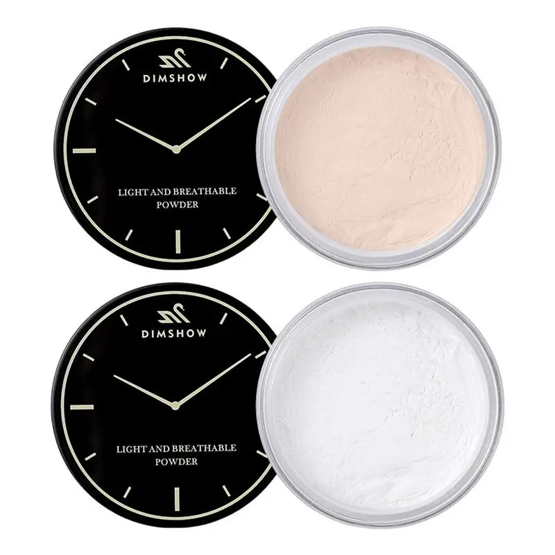 Loose Powder Makeup Oil-control Long Lasting Waterproof Powder Covering Blemishes Translucent Setting Face Powder Cosmetic
Loose Powder Makeup Oil-control Long Lasting Waterproof Powder Covering Blemishes Translucent Setting Face Powder Cosmetic