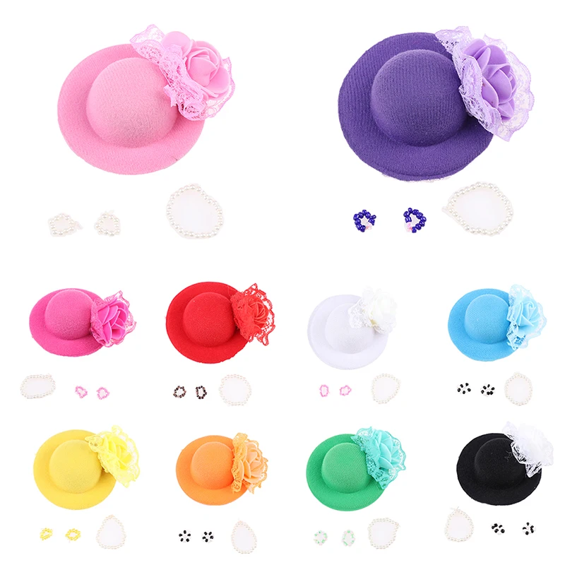 BJD Doll Hat Lace Cap For Doll Accessories Headwear Hairwear 6.5cm Dollhouse Decoration Toys Fashion Gift For Children
BJD Doll Hat Lace Cap For Doll Accessories Headwear Hairwear 6.5cm Dollhouse Decoration Toys Fashion Gift For Children