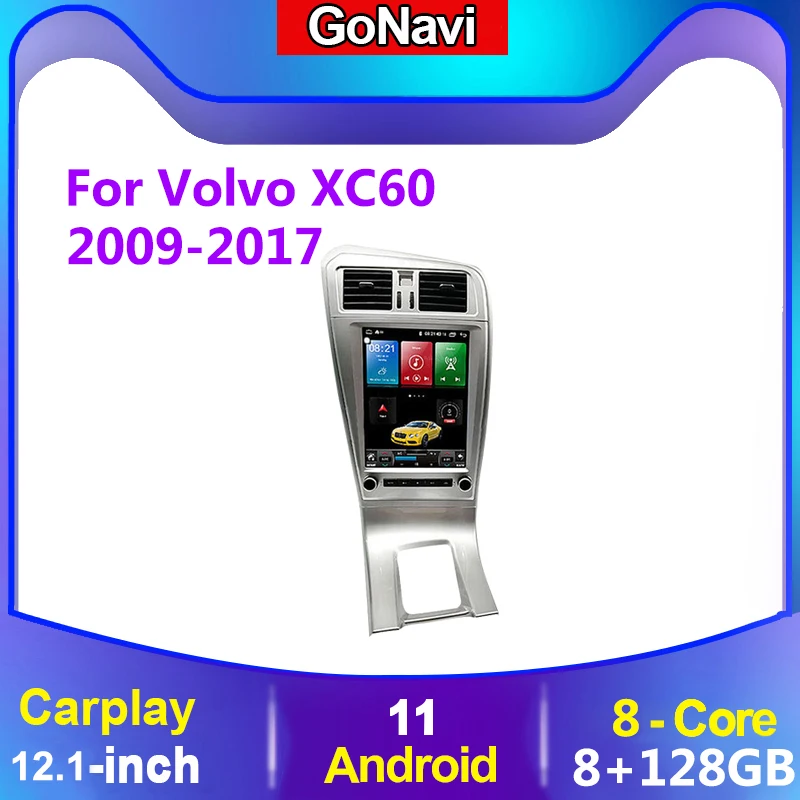 Tesla Style 12,1 дюймов Android 12 6 + 128G для Volvo XC60 2009-2017Car GPS навигация головное устройство мультимедийный плеер Авто стерео радио
Tesla Style 12,1 дюймов Android 12 6 + 128G для Volvo XC60 2009-2017Car GPS навигация головное устройство мультимедийный плеер Авто стерео радио