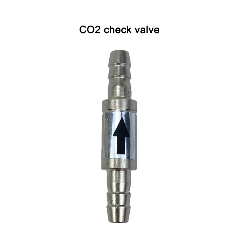 CO2 stainless steel check valve, aquarium mini check valve, suitable for 4-6mm trachea
CO2 stainless steel check valve, aquarium mini check valve, suitable for 4-6mm trachea
