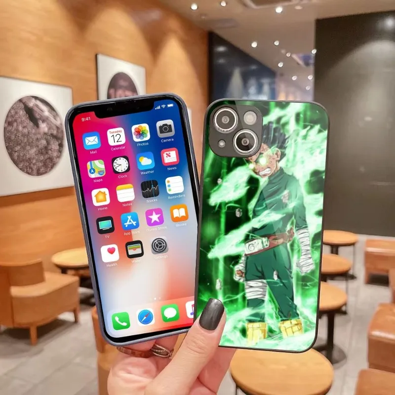 Чехол для телефона с мультипликационным аниме Рок Ли для iPhone 14 13 12 11 Pro Max X XR XS 8 7 Plus чехол из жидкого стекла
Чехол для телефона с мультипликационным аниме Рок Ли для iPhone 14 13 12 11 Pro Max X XR XS 8 7 Plus чехол из жидкого стекла