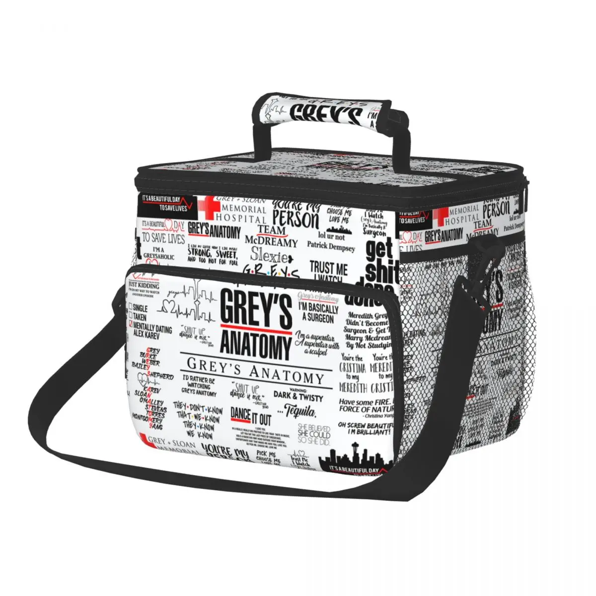 NOISYDESIGNS Grey's Anatomy Print Lunch Bags Thermal Lunch Box For Kids Food Bag Picnic Handbag Cooler Insulated Lunch Box Pouch
NOISYDESIGNS Grey's Anatomy Print Lunch Bags Thermal Lunch Box For Kids Food Bag Picnic Handbag Cooler Insulated Lunch Box Pouch
