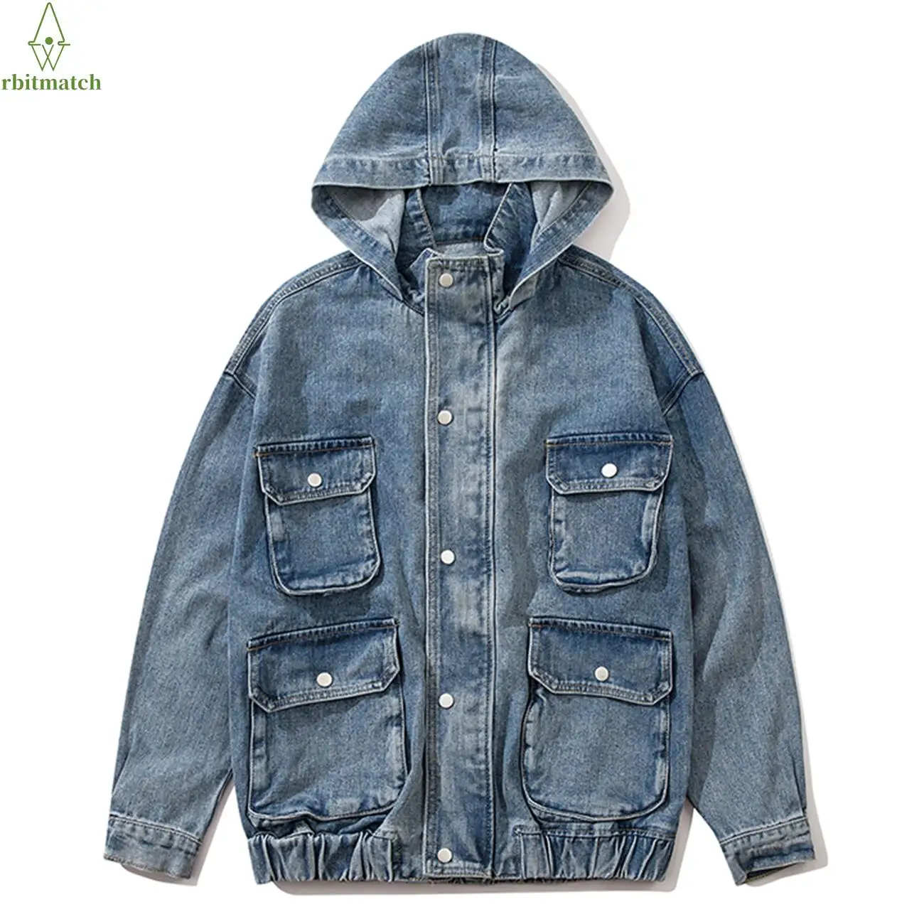 Arbitma Hip Hop Vintage Multi Pockets Hooded Denim Jackets Coats Men Spring Streetwear Retro Denim Hoodies Casual Outwear Male
Arbitma Hip Hop Vintage Multi Pockets Hooded Denim Jackets Coats Men Spring Streetwear Retro Denim Hoodies Casual Outwear Male
