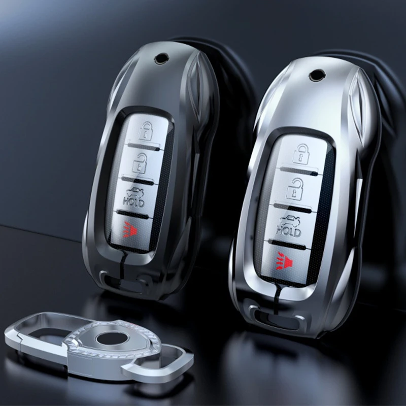 Zinc Alloy Car Remote Key Case Cove for Nissan Qashqai X-Trail T32 T31 Juke J10 J11 Kicks Tiida Pathfinder Note Infiniti Q50L
Zinc Alloy Car Remote Key Case Cove for Nissan Qashqai X-Trail T32 T31 Juke J10 J11 Kicks Tiida Pathfinder Note Infiniti Q50L