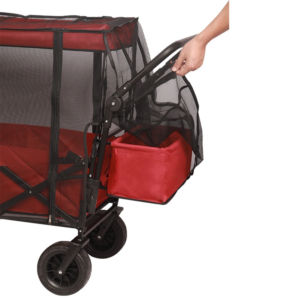 Durable Net Cover Sun Shade Durable Outdoor Hiking With Zippered Camping Equipment Cart Accessories Folding Stroller
Durable Net Cover Sun Shade Durable Outdoor Hiking With Zippered Camping Equipment Cart Accessories Folding Stroller