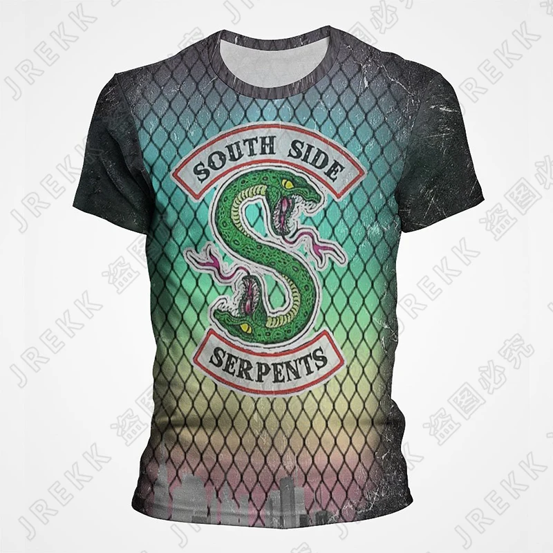 Riverdale Men Women Children Fashion New 3D Printed Casual Cotton t-shirts Summer Streetwear Short Sleeve Cool T-shirts Tops
Riverdale Men Women Children Fashion New 3D Printed Casual Cotton t-shirts Summer Streetwear Short Sleeve Cool T-shirts Tops