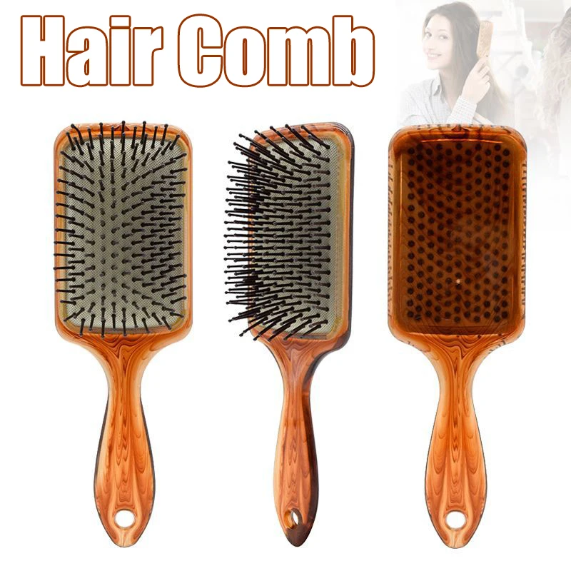 Salon Antistatic Hair Anti Static Scalp Brush Women Men Hair Massage Combs Dressing Barber Accessories
Salon Antistatic Hair Anti Static Scalp Brush Women Men Hair Massage Combs Dressing Barber Accessories