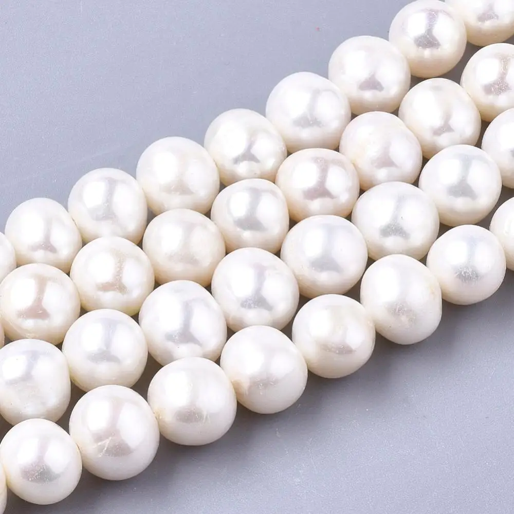 49~50PCS/strand 37~38cm/strand Cultured Freshwater Pearl Beads Strands Round/Oval Color White 8~9mm Hole: 0.8mm
49~50PCS/strand 37~38cm/strand Cultured Freshwater Pearl Beads Strands Round/Oval Color White 8~9mm Hole: 0.8mm
