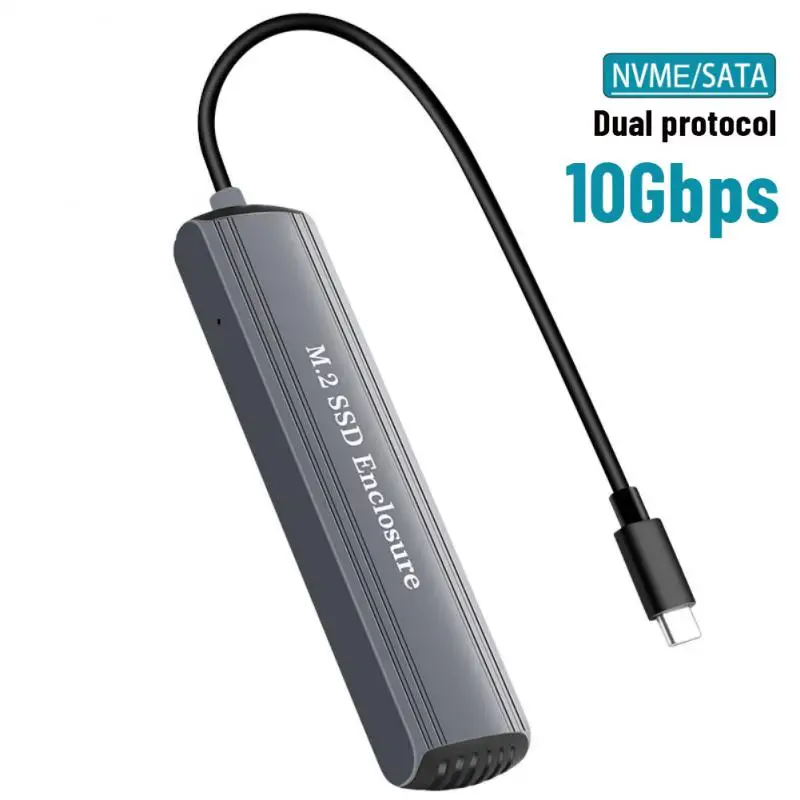 Portable Dual Protocol Ssd Hard-disk Cartridge Type-c M.2 Nvme Ssd Enclosure Adapter 2tb 10gbps Gen2 Hard Disk Enclosure Stable
Portable Dual Protocol Ssd Hard-disk Cartridge Type-c M.2 Nvme Ssd Enclosure Adapter 2tb 10gbps Gen2 Hard Disk Enclosure Stable