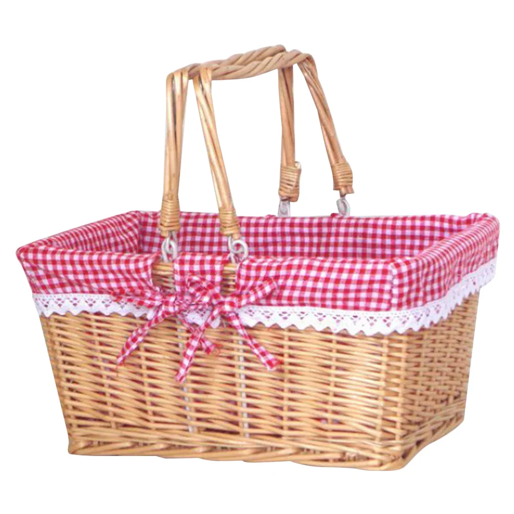 Basket Storage Picnic Woven Baskets Wicker Sundries Container Flower Easter Toy Kids Gift Snack Shopping Candy Fruit Organizer
Basket Storage Picnic Woven Baskets Wicker Sundries Container Flower Easter Toy Kids Gift Snack Shopping Candy Fruit Organizer