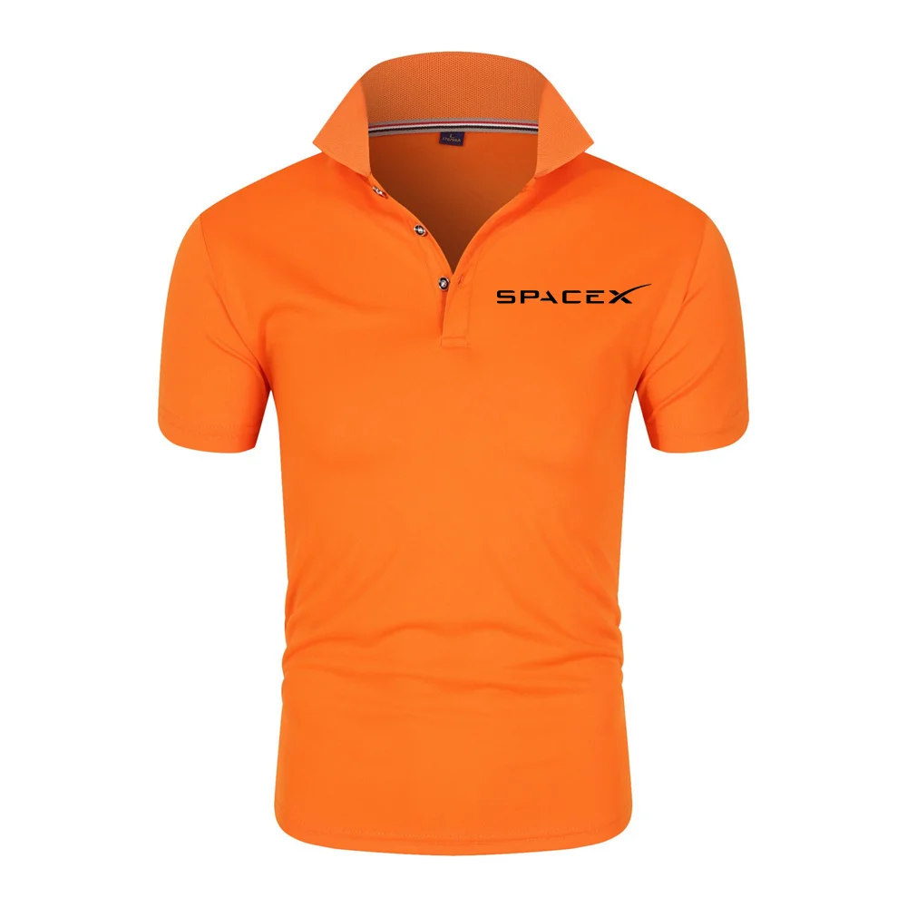 SpaceX Summer New POLO Shirt Short Sleeve Men's Sports T-shirt Cotton Blend Multi Color Casual Business Top Men's Polo Shirt
SpaceX Summer New POLO Shirt Short Sleeve Men's Sports T-shirt Cotton Blend Multi Color Casual Business Top Men's Polo Shirt
