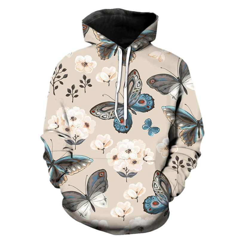 Autumn/Winter Men's Ladies Hoodie Exquisite Cartoon Butterfly 3D Printed Children's Hip Hop Pullover Fashion Vintage Sweater
Autumn/Winter Men's Ladies Hoodie Exquisite Cartoon Butterfly 3D Printed Children's Hip Hop Pullover Fashion Vintage Sweater