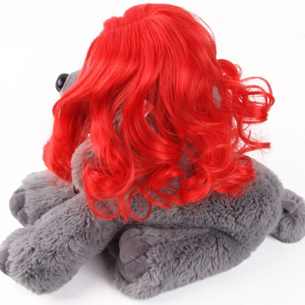 Comfortable Pet Wig Attractive Wavy Pet Wig Comfortable Cosplay Headdress for Dogs Cats Non-deformation for Cute for Dogs/cats
Comfortable Pet Wig Attractive Wavy Pet Wig Comfortable Cosplay Headdress for Dogs Cats Non-deformation for Cute for Dogs/cats