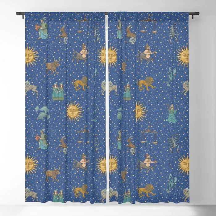 Винтажные астрологические светонепроницаемые шторы со знаками Зодиака, оконные шторы с 3D принтом для спальни, гостиной, декоративные оконн... 
Винтажные астрологические светонепроницаемые шторы со знаками Зодиака, оконные шторы с 3D принтом для спальни, гостиной, декоративные оконн...