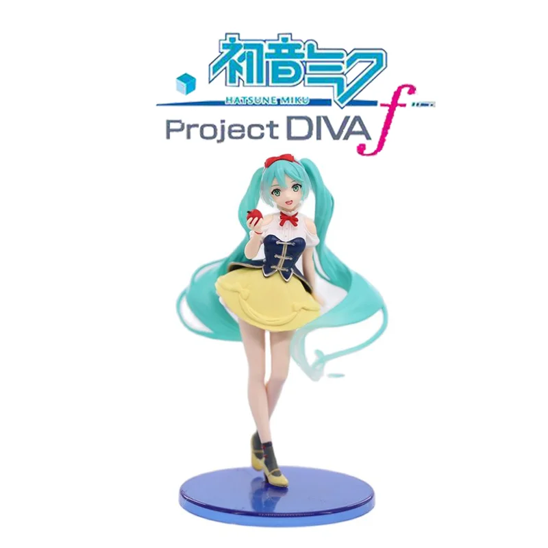 Anime Hatsune Miku Figure 19cm Snow White Apple Figurines Toys Kawaii Girl Pvc Model Decoration Ornaments Doll Christmas Gifts
Anime Hatsune Miku Figure 19cm Snow White Apple Figurines Toys Kawaii Girl Pvc Model Decoration Ornaments Doll Christmas Gifts