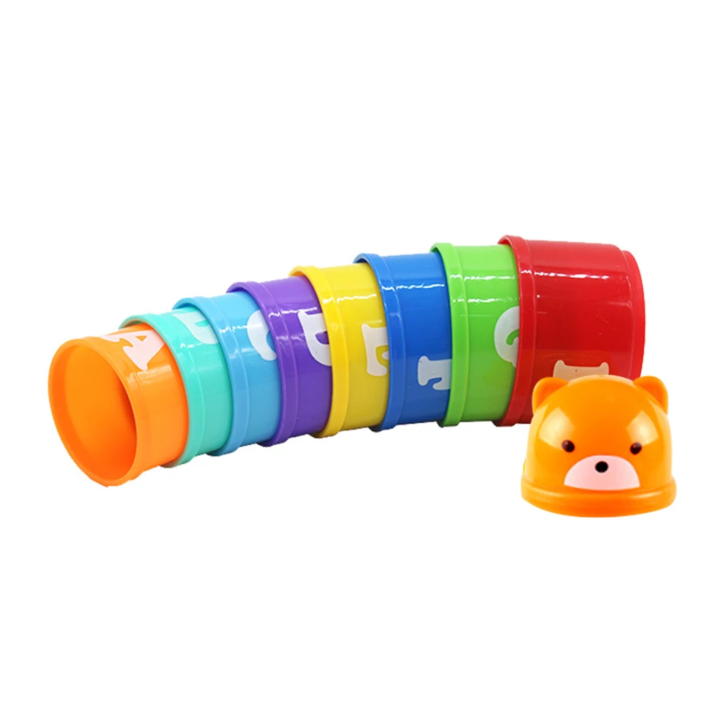9pcs Boy Girl Home Cute Early Educational Stacking Cup Plastic Nesting Kids Gift 2-3 Years Old Learning Toddlers Toy Training
9pcs Boy Girl Home Cute Early Educational Stacking Cup Plastic Nesting Kids Gift 2-3 Years Old Learning Toddlers Toy Training
