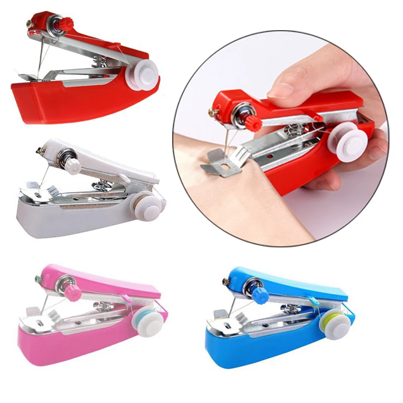 Small Manual Sewing Machine Portable Mini Manual Sewing Tailor Machine Needlework Cordless Hand-Held Clothes Handwork Tools
Small Manual Sewing Machine Portable Mini Manual Sewing Tailor Machine Needlework Cordless Hand-Held Clothes Handwork Tools