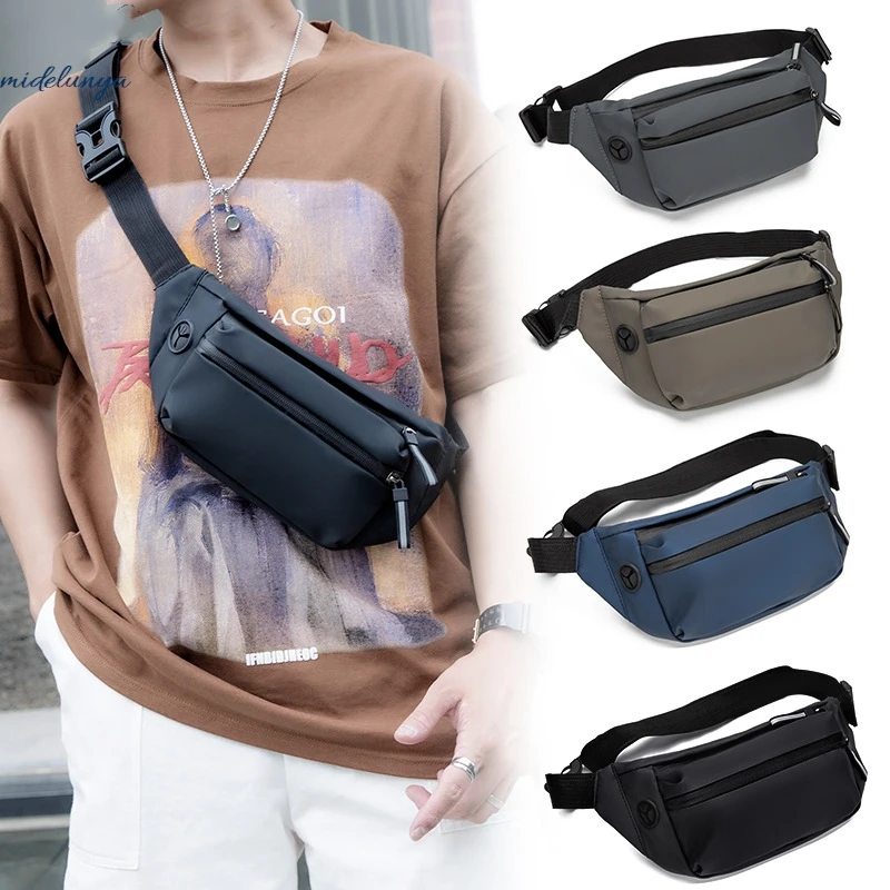 Waterproof Man Waist Bag Fanny Pack Fashion Chest Pack Outdoor Sports Crossbody Bag Casual Travel Male Belt Bag Hip Waist Packs
Waterproof Man Waist Bag Fanny Pack Fashion Chest Pack Outdoor Sports Crossbody Bag Casual Travel Male Belt Bag Hip Waist Packs