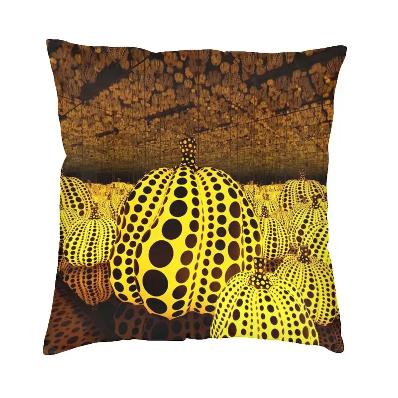 Vibrant Yayoi Kusama Square Pillow Case Decoration 3D Two Side Print Taker Smashes Pumpkin Cushion Cover for Living Room
Vibrant Yayoi Kusama Square Pillow Case Decoration 3D Two Side Print Taker Smashes Pumpkin Cushion Cover for Living Room