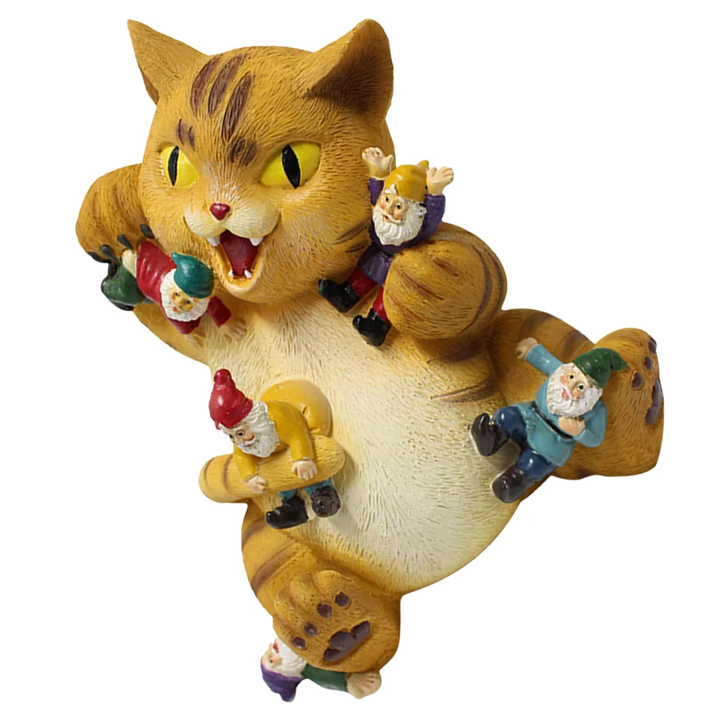 Cat Eating Dwarf Statue Resin Mini Resin Figurines Car Decoration Cartoon Cats Decors
Cat Eating Dwarf Statue Resin Mini Resin Figurines Car Decoration Cartoon Cats Decors