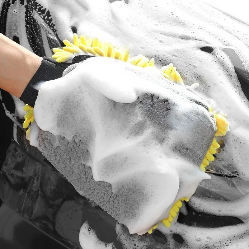 Waterproof Lining Wash Microfiber Chenille Gloves Thick Car Mitt Wax Detailing Brush Auto Care Tool Double-faced Cleaning Glove
Waterproof Lining Wash Microfiber Chenille Gloves Thick Car Mitt Wax Detailing Brush Auto Care Tool Double-faced Cleaning Glove