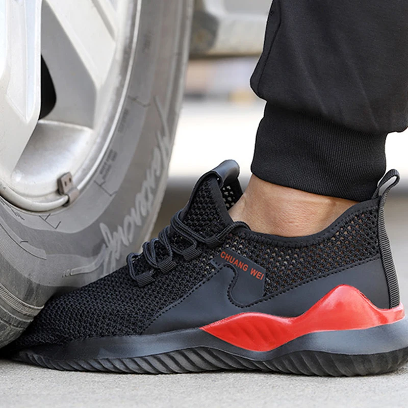 Safety Shoes Men's Spring and Autumn Anti-smashing and Anti-piercing Comfortable Cushion Shoes Wear-resistant Work Shoes Men
Safety Shoes Men's Spring and Autumn Anti-smashing and Anti-piercing Comfortable Cushion Shoes Wear-resistant Work Shoes Men