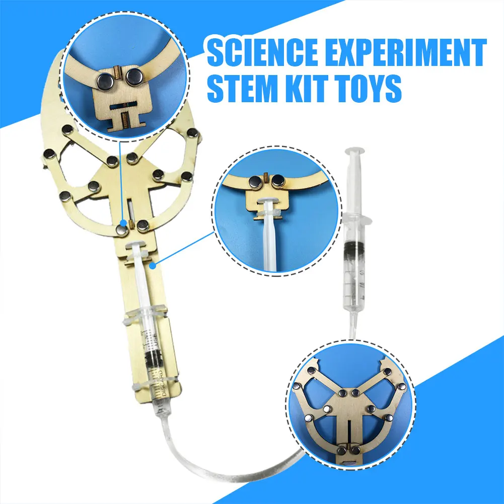 DIY Stem Piston Hydraulic Manipulator Arm Model Small Production Primary Science Experiment Toy Kit Kids Science Experiment Toy
DIY Stem Piston Hydraulic Manipulator Arm Model Small Production Primary Science Experiment Toy Kit Kids Science Experiment Toy