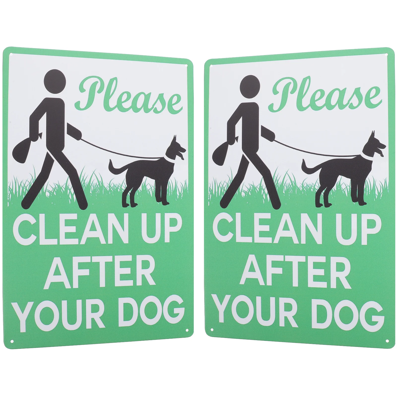 2 Pcs Garden Decor Indicator Sign Iron Hanging Vintage Yard The Dog Clean Your Notice Warning
2 Pcs Garden Decor Indicator Sign Iron Hanging Vintage Yard The Dog Clean Your Notice Warning