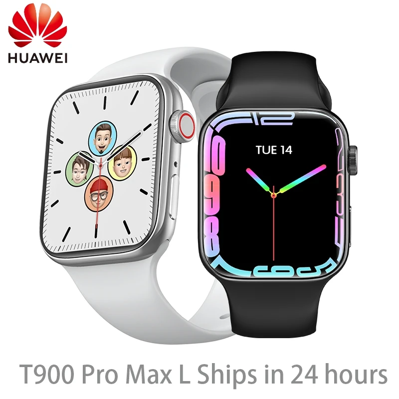 Huawei Smart Watch T900 Pro Max L IWO Series 8 Men Women Watches For Apple Ultra Android Phone BT Call Fitness Sprots Smartwatch
Huawei Smart Watch T900 Pro Max L IWO Series 8 Men Women Watches For Apple Ultra Android Phone BT Call Fitness Sprots Smartwatch
