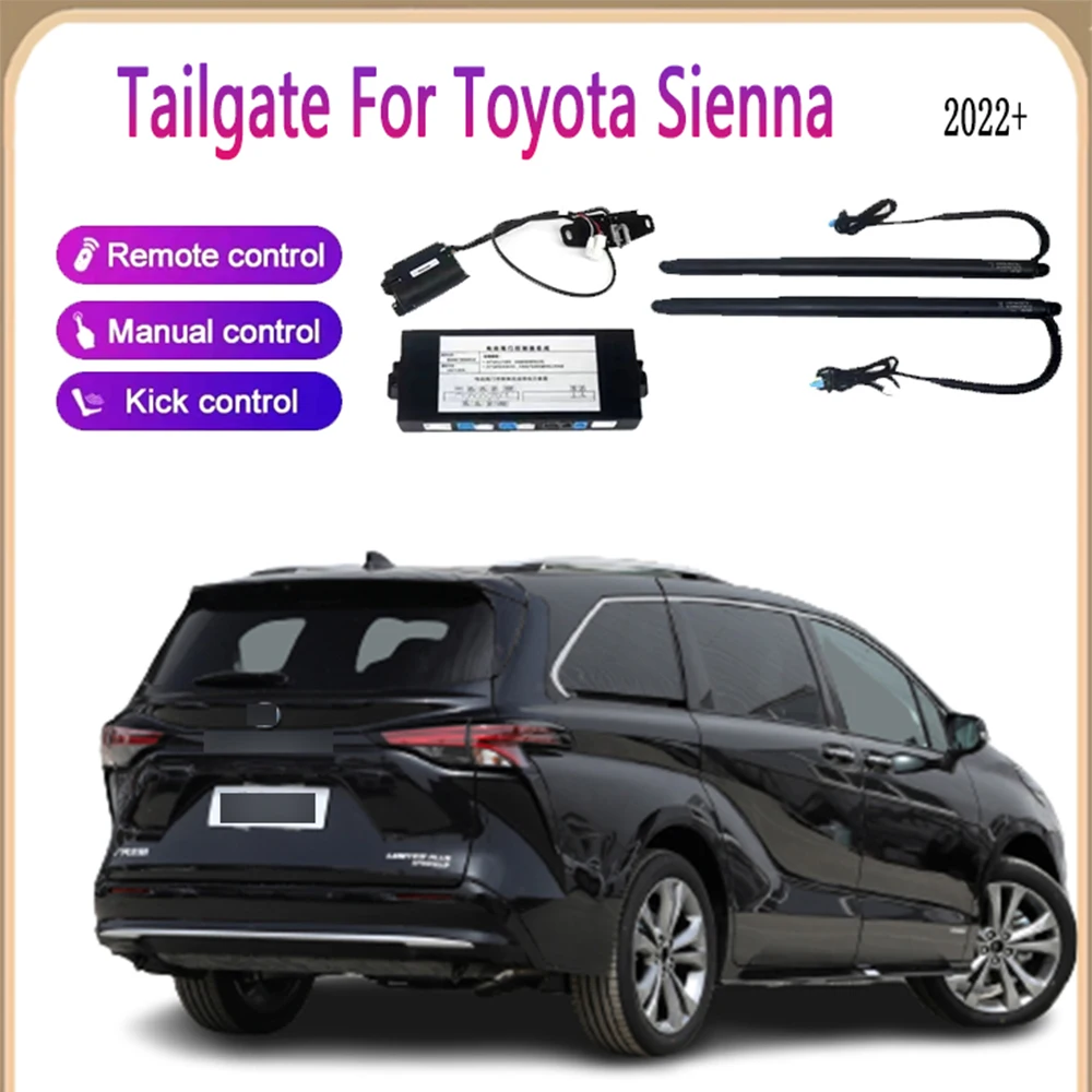 Подъемник багажника для Toyota Sienna 2022 +, умный электрический багажник, автоматический подъемник, открывание багажника, крышка багажника, дистанционное управление
Подъемник багажника для Toyota Sienna 2022 +, умный электрический багажник, автоматический подъемник, открывание багажника, крышка багажника, дистанционное управление