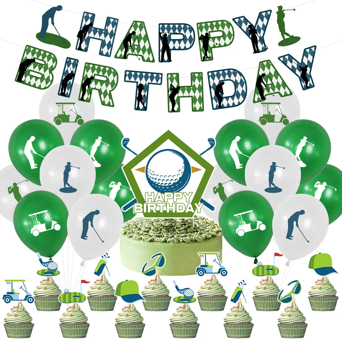 New Cartoon Adult Golf Sports Theme Birthday Party Articles Latex Balloon Cake Decoration Banner Baby Shower Boy Kid Girl Gift
New Cartoon Adult Golf Sports Theme Birthday Party Articles Latex Balloon Cake Decoration Banner Baby Shower Boy Kid Girl Gift