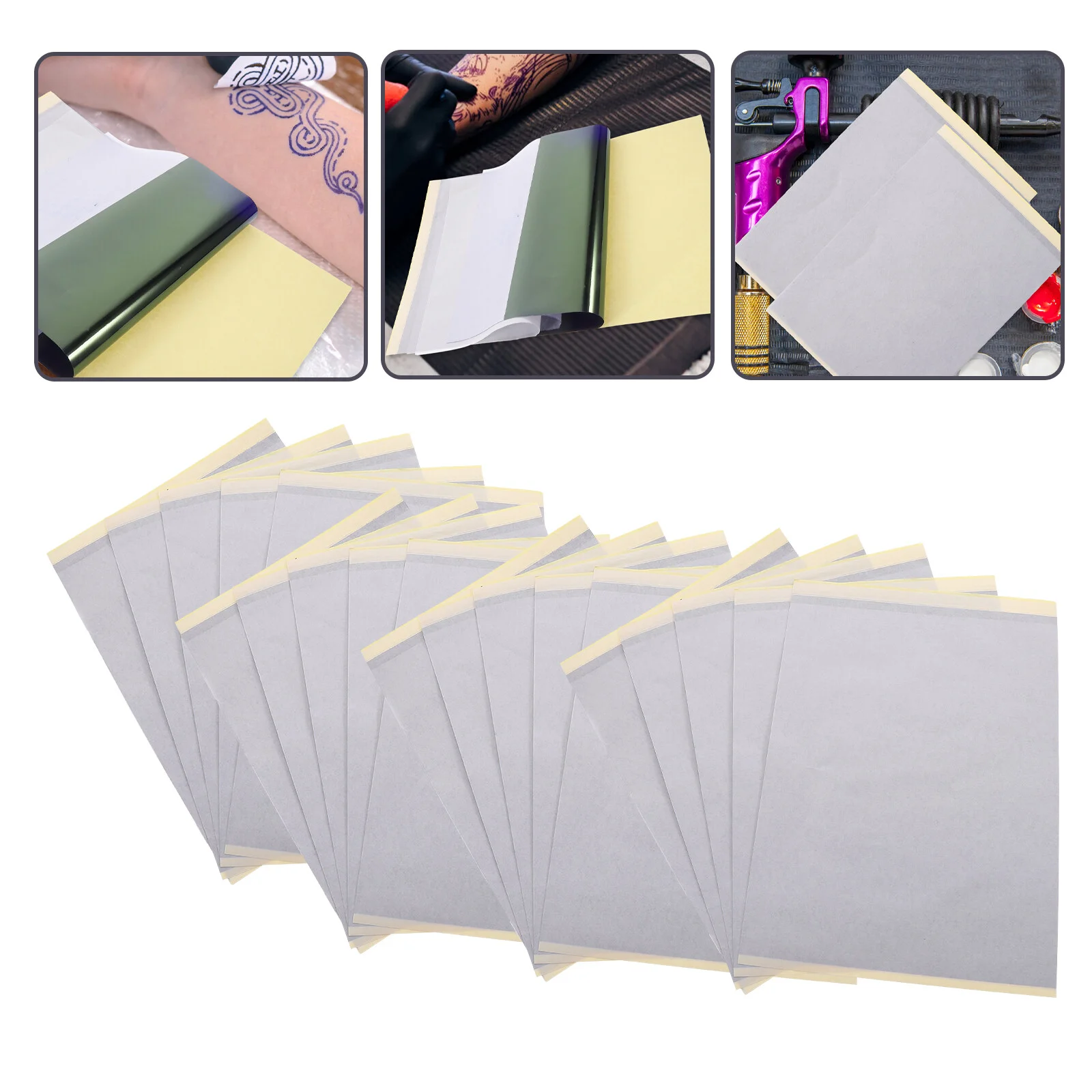 20 Sheets Tattooing Transfer Materials Transfer Papers Tattooing Paper Tattoos Supplies
20 Sheets Tattooing Transfer Materials Transfer Papers Tattooing Paper Tattoos Supplies