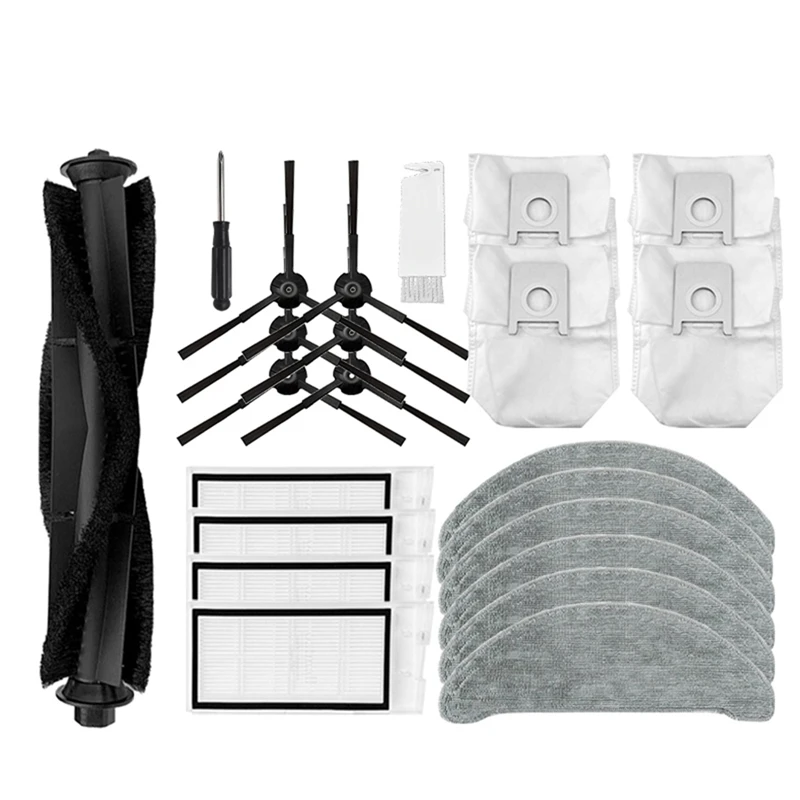 For Xiaomi ROIDMI EVE PLUS Filter Accessories Robot Vacuum Cleaner Mop Cloth Main Brush Dust Bag Replaceable Spare Parts
For Xiaomi ROIDMI EVE PLUS Filter Accessories Robot Vacuum Cleaner Mop Cloth Main Brush Dust Bag Replaceable Spare Parts