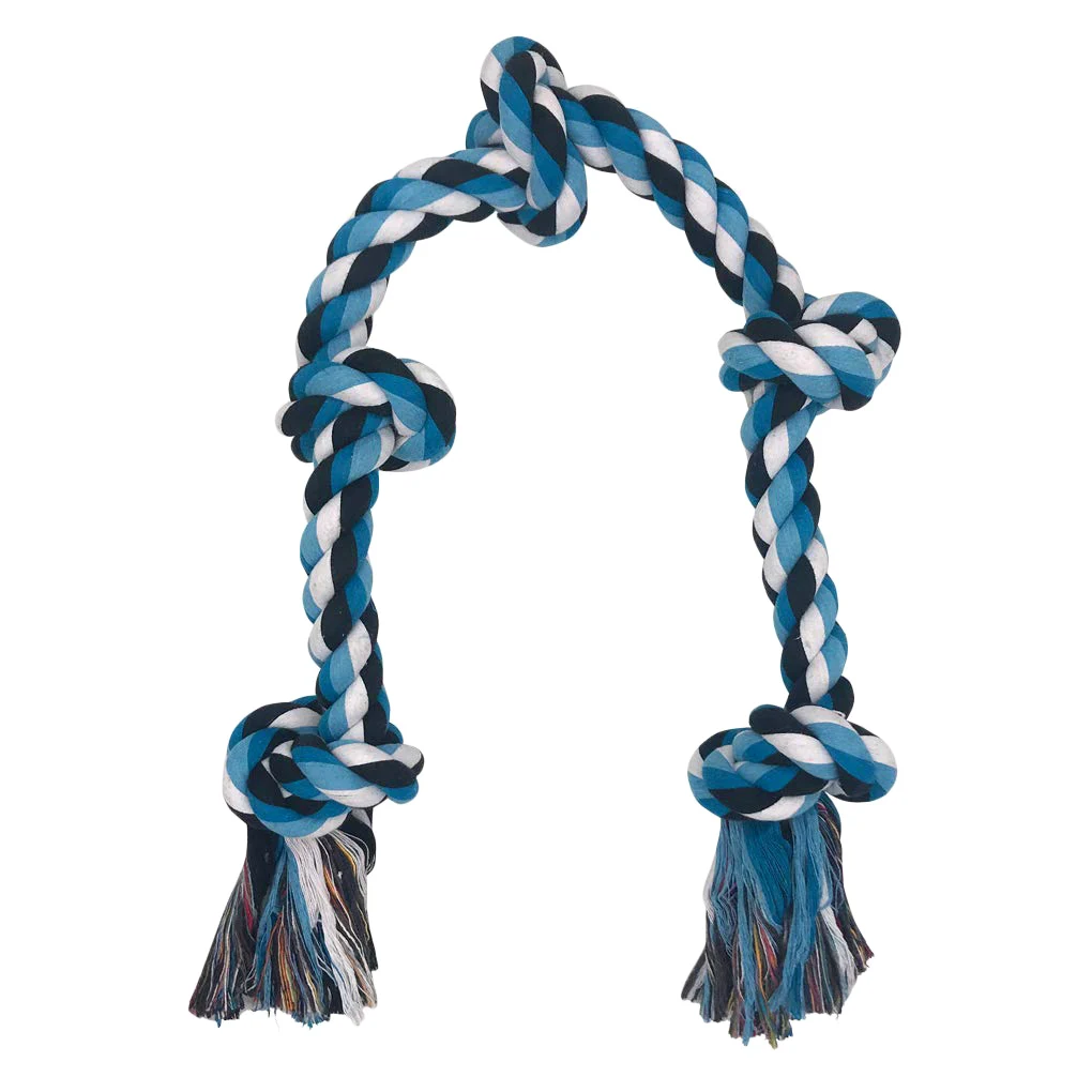 Pet Rope Toy 5 Knots Cotton Rope Chewing Teething Toy Medium Large Pets Bite-resistent Toy
Pet Rope Toy 5 Knots Cotton Rope Chewing Teething Toy Medium Large Pets Bite-resistent Toy