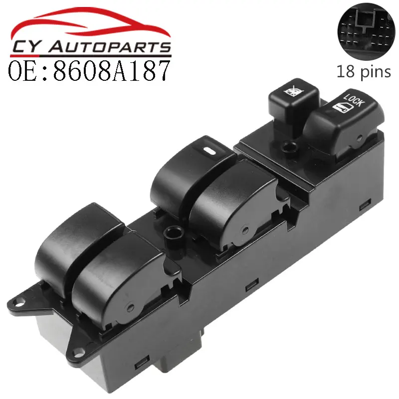 New Front Left Side Power Window Switch For 2007-2013 Mitsubishi Outlander 8608A187
New Front Left Side Power Window Switch For 2007-2013 Mitsubishi Outlander 8608A187