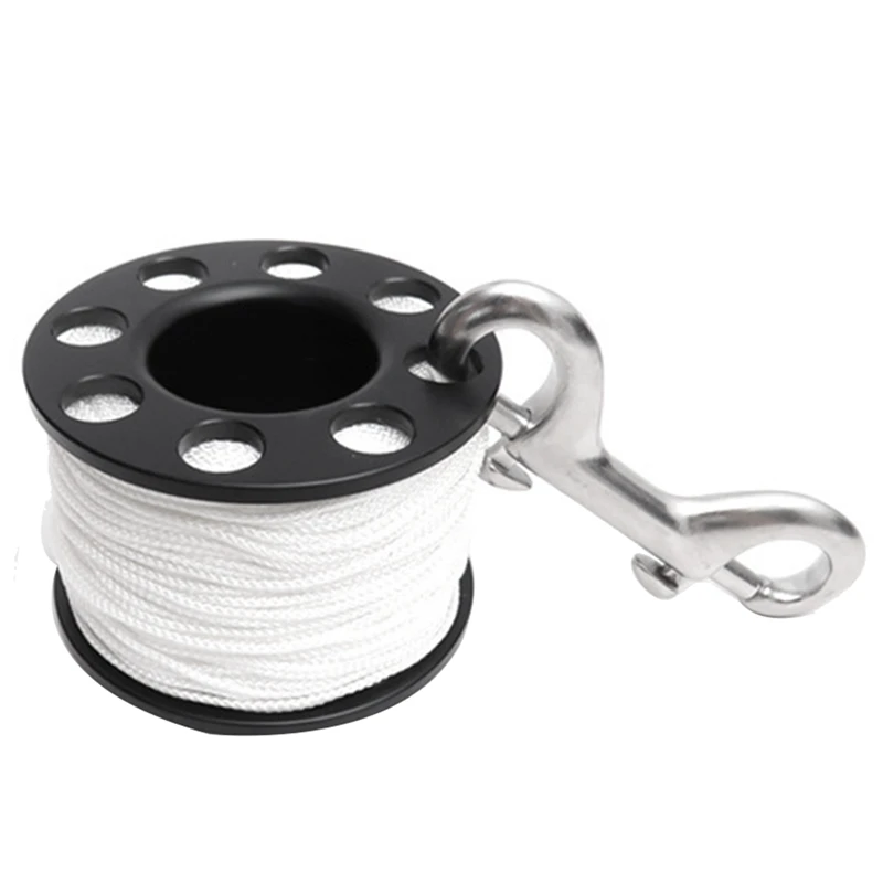Scuba Diving Spool Finger Reel With Stainless Steel Double Ended Hook SMB Equipment Cave Dive
Scuba Diving Spool Finger Reel With Stainless Steel Double Ended Hook SMB Equipment Cave Dive