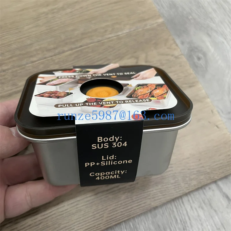 Food grade SUS304 precision steel! Lidded Fresh Storage Box Refrigerator Freezing Sealed Box
Food grade SUS304 precision steel! Lidded Fresh Storage Box Refrigerator Freezing Sealed Box