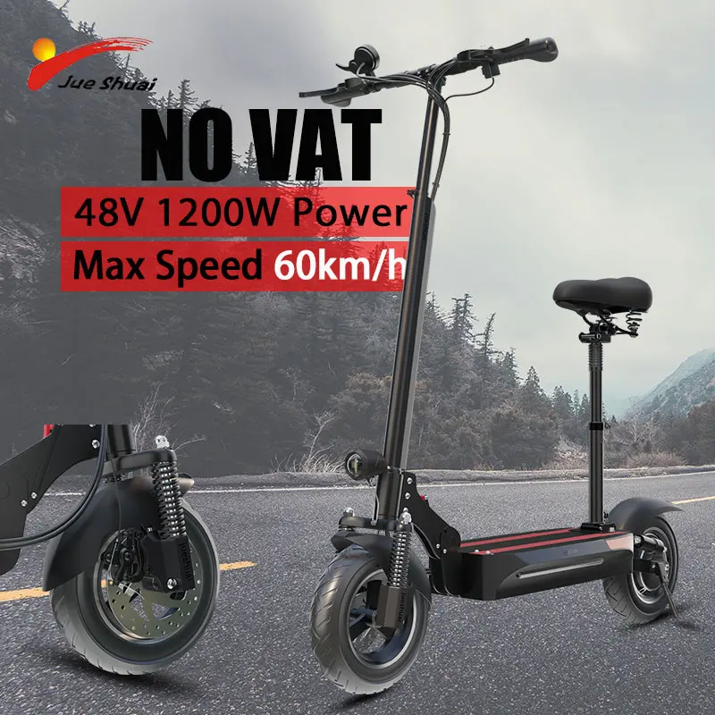 Electric Scooter 10-inch Tires Adult Folding Electric Scooter Max Speed 60km/h Adult Electric Scooter with 3 Speed Modes EU USA
Electric Scooter 10-inch Tires Adult Folding Electric Scooter Max Speed 60km/h Adult Electric Scooter with 3 Speed Modes EU USA