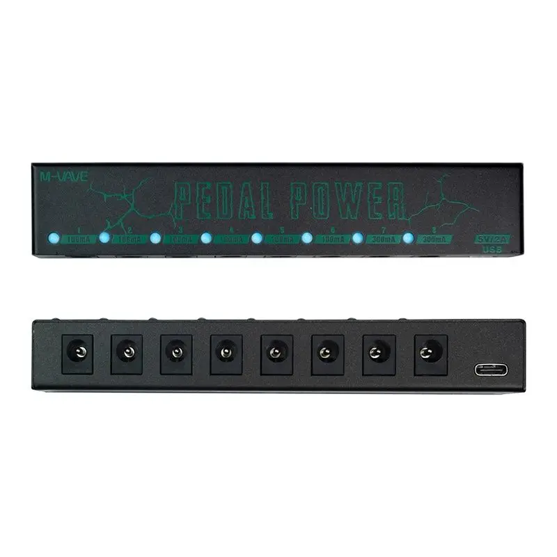 Portable Guitar Effect Pedal Power Supply 8 Isolated DC Outputs/ 5V USB Output for 9V Protection Guitar Accessories
Portable Guitar Effect Pedal Power Supply 8 Isolated DC Outputs/ 5V USB Output for 9V Protection Guitar Accessories